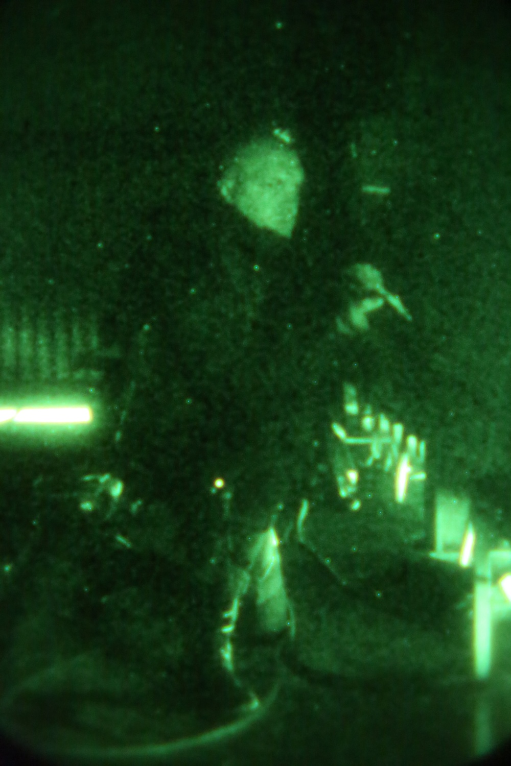 Marine combat divers execute clandestine dive mission