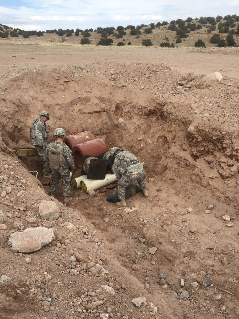 20th CBRNE troops eliminate 75,000 pounds of explosives