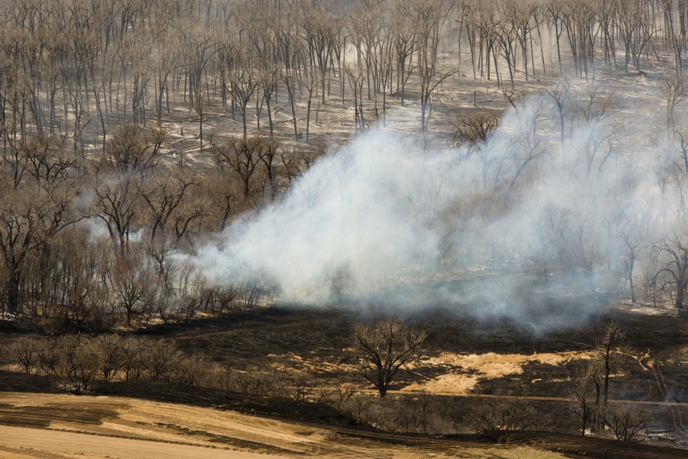 South Burleigh County Wildfire response