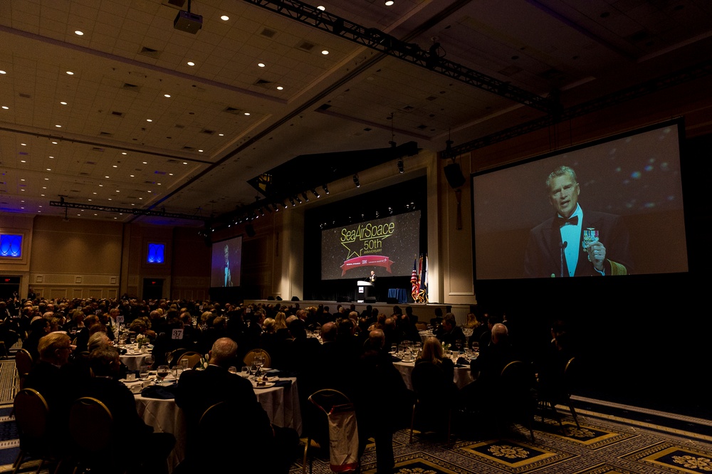 VCJCS speaks at Sea Air Space 50th anniversary banquet