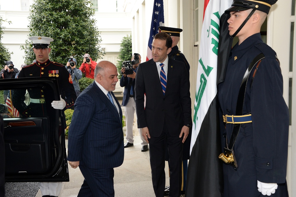 Prime Minister of Iraq visits White House