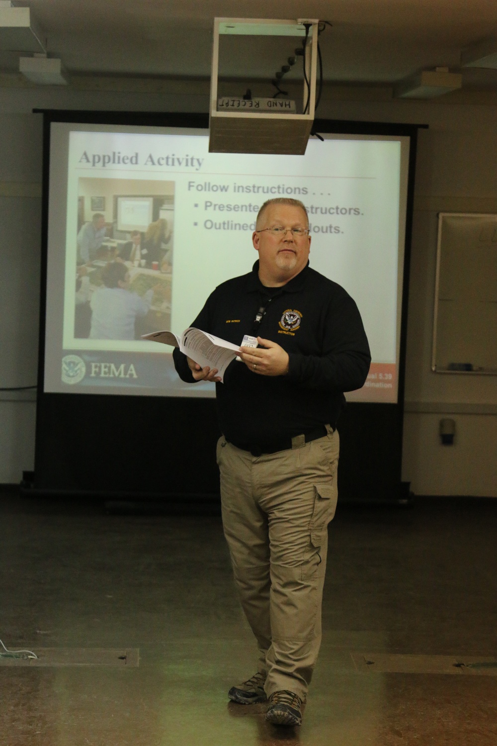 FEMA training at Camp Bondsteel