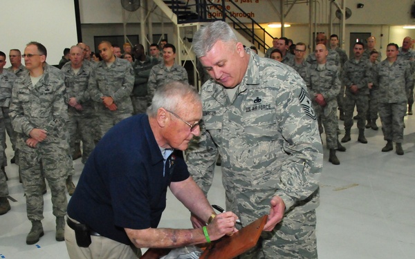 Voices of history: Command chiefs advise Airmen during panel discussion