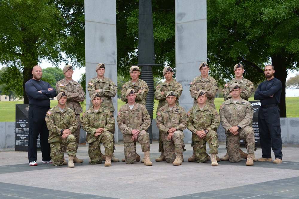 75th Ranger Regiment 2015 BRC team photo