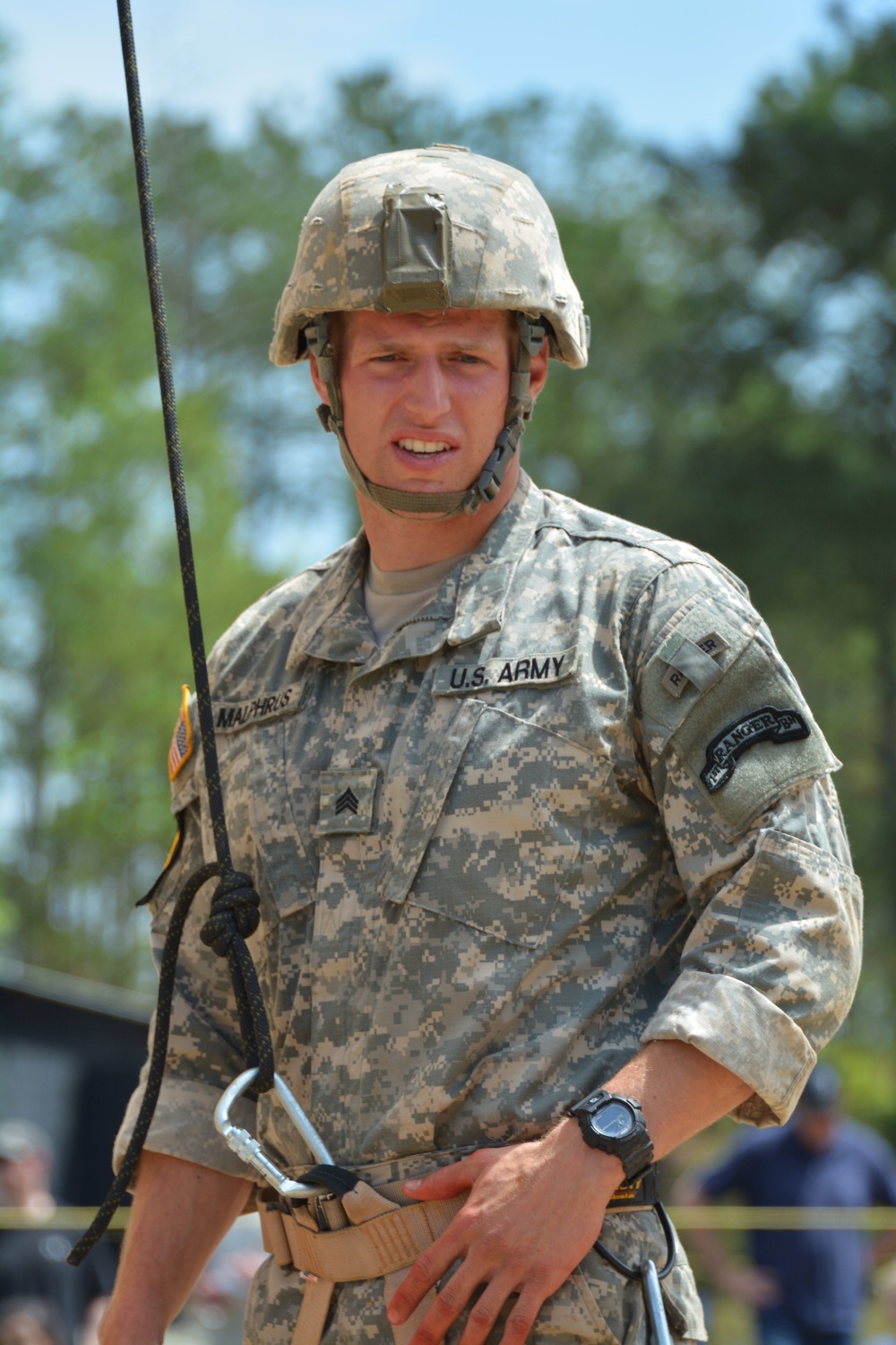 The 75th Ranger Regiment competes in 2015 Best Ranger
