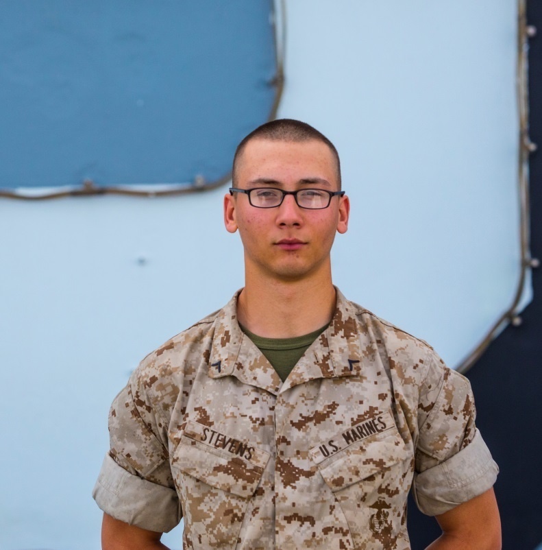 A young Marine answers call to join the Marine Corps