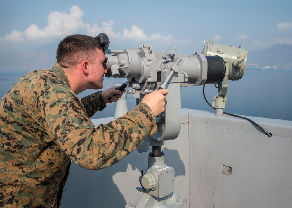 USS Green Bay operations