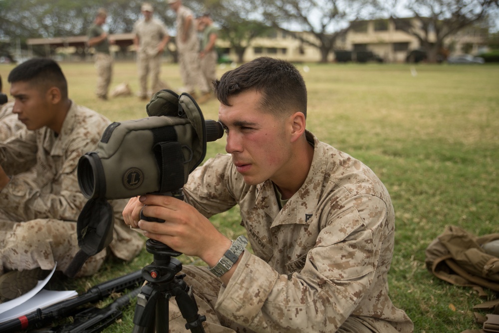 Marines go through sniper screening