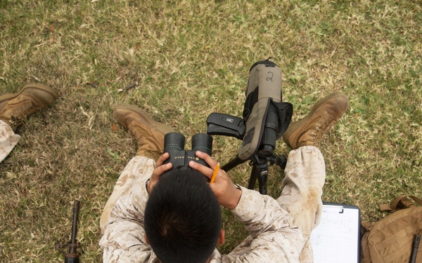 Marines go through sniper screening