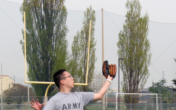 KATUSAs, Soldiers compete in softball