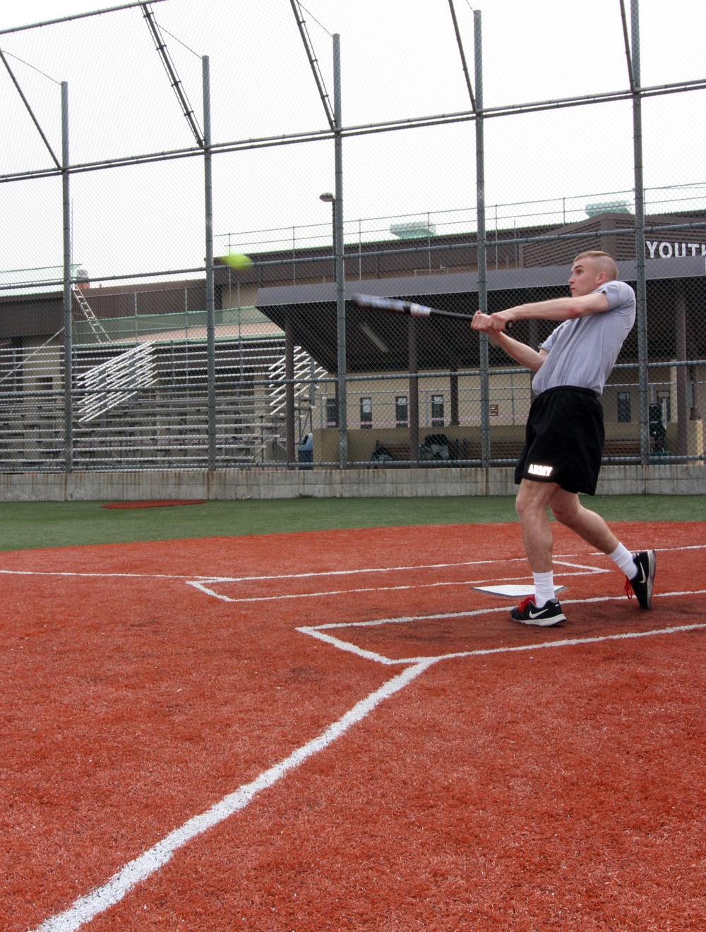 KATUSAs, Soldiers compete in softball