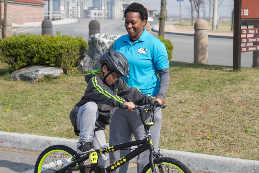 Riding for awareness