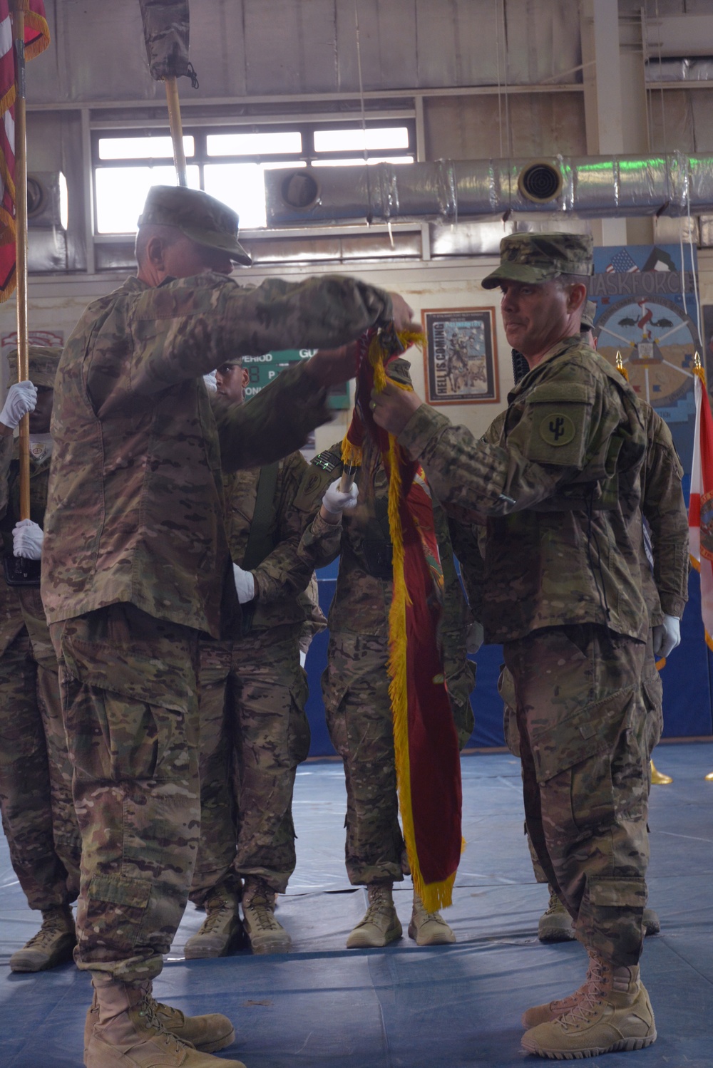 419th MCB assumes mission in Kuwait