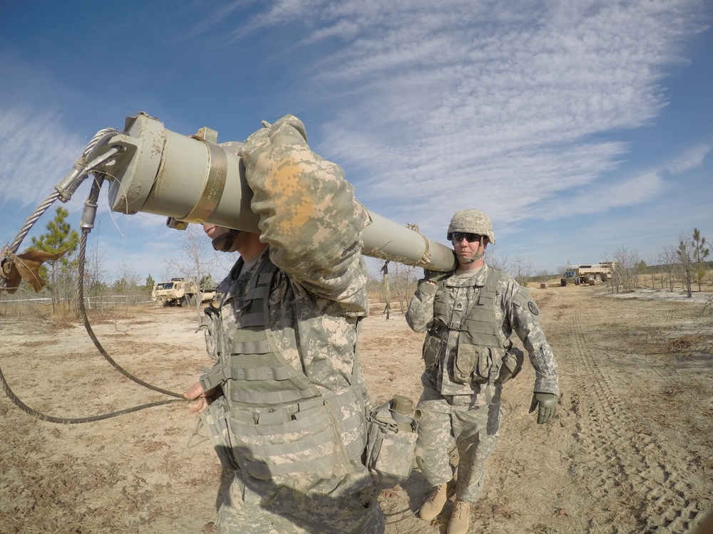 NCNG engineers train traditional mine clearing