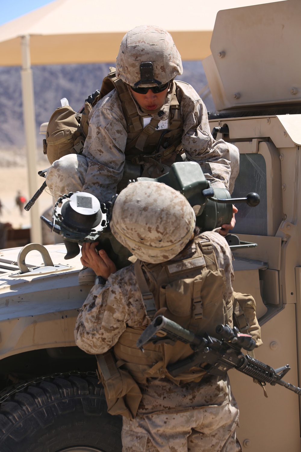 Integrated Task Force anti-armor Marines conduct MCOTEA assessment