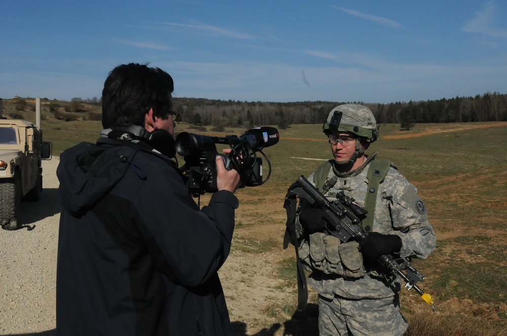 Distinguished Visitors Day at Saber Junction