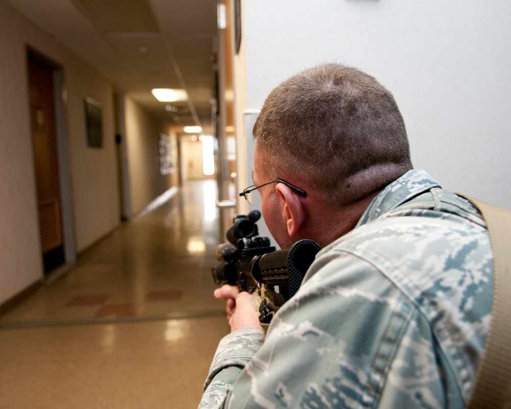 121st ARW active shooter training exercise