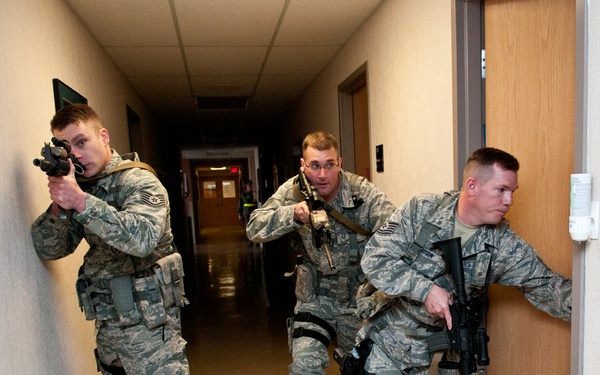 121st ARW active shooter training exercise