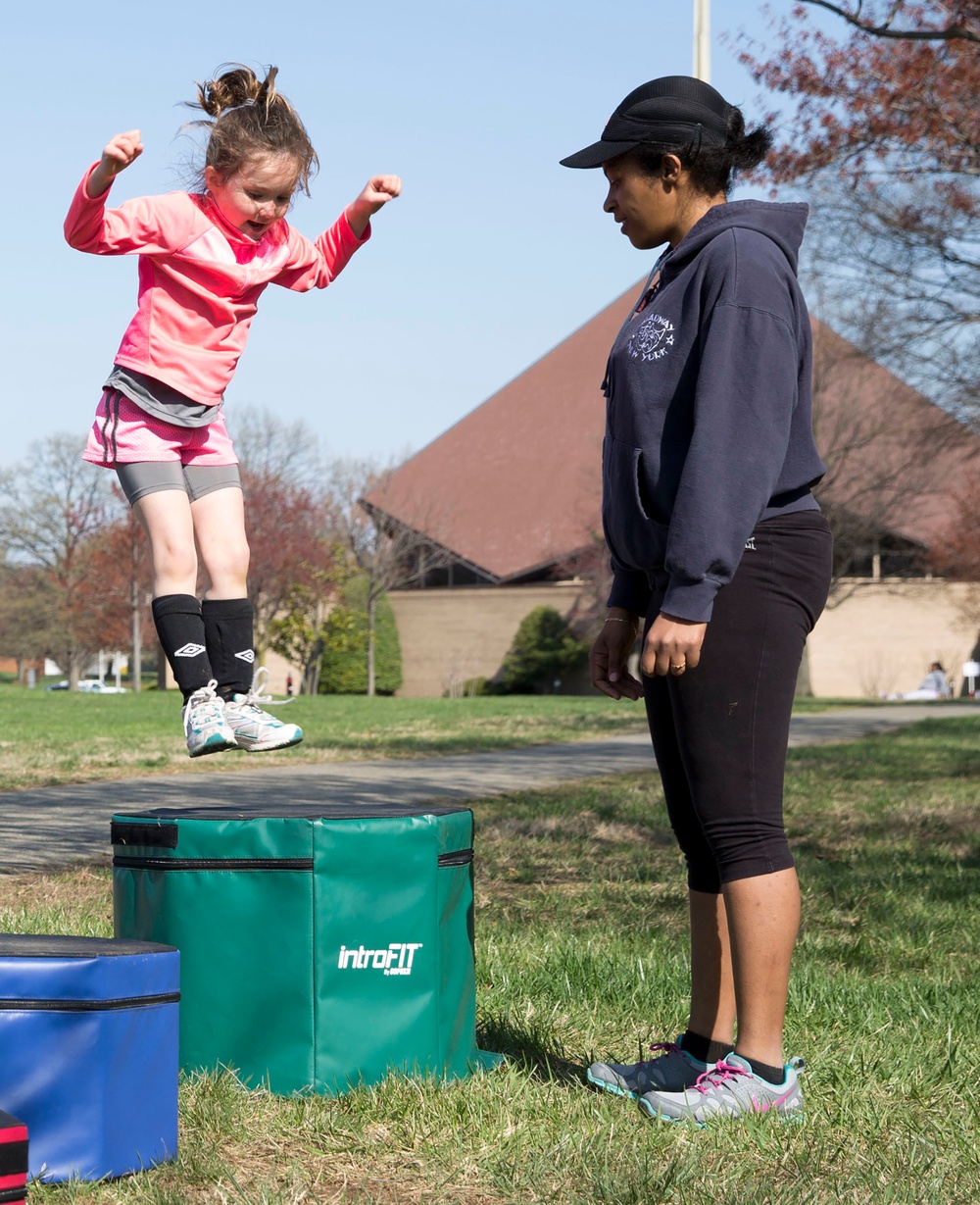 Families get fit at Cody CDC