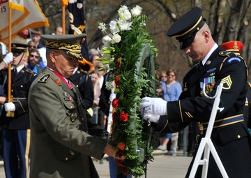 Tunisian general takes part in JBM-HH and ANC ceremonies
