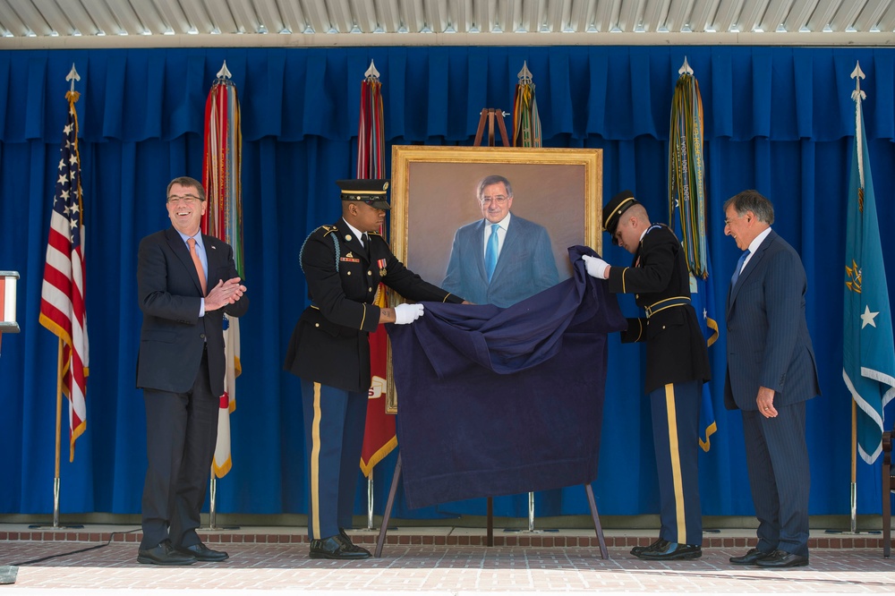 Leon Panetta Portrait Unveiling