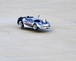 R/C cars race in GTMO