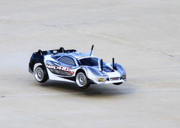 R/C cars race in GTMO