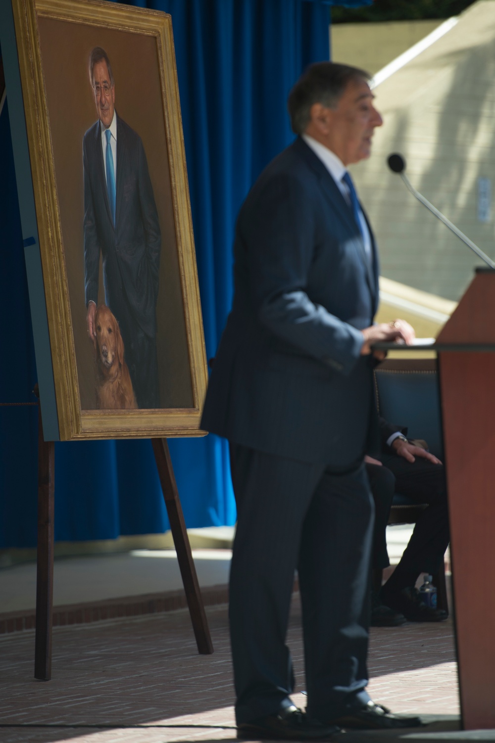 Portrait unveiling for former Secretary Panetta