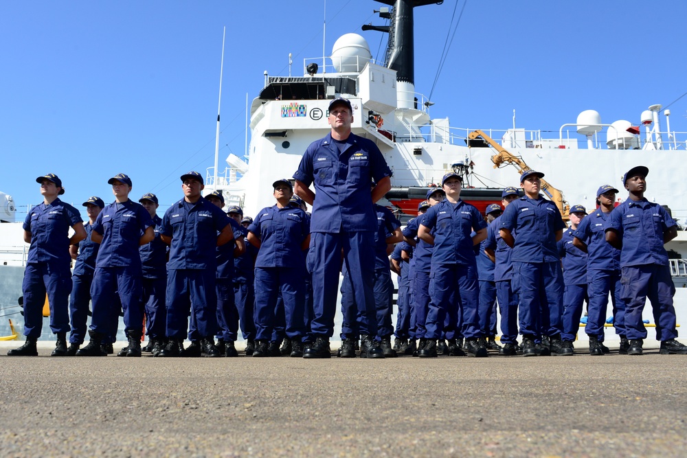 Coast Guard Cutter Boutwell returns to San Diego with more than 28,000 pounds of cocaine