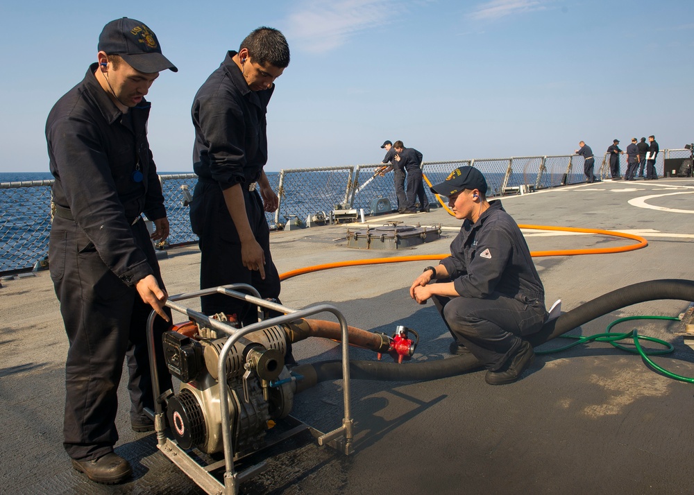 USS Ross operations