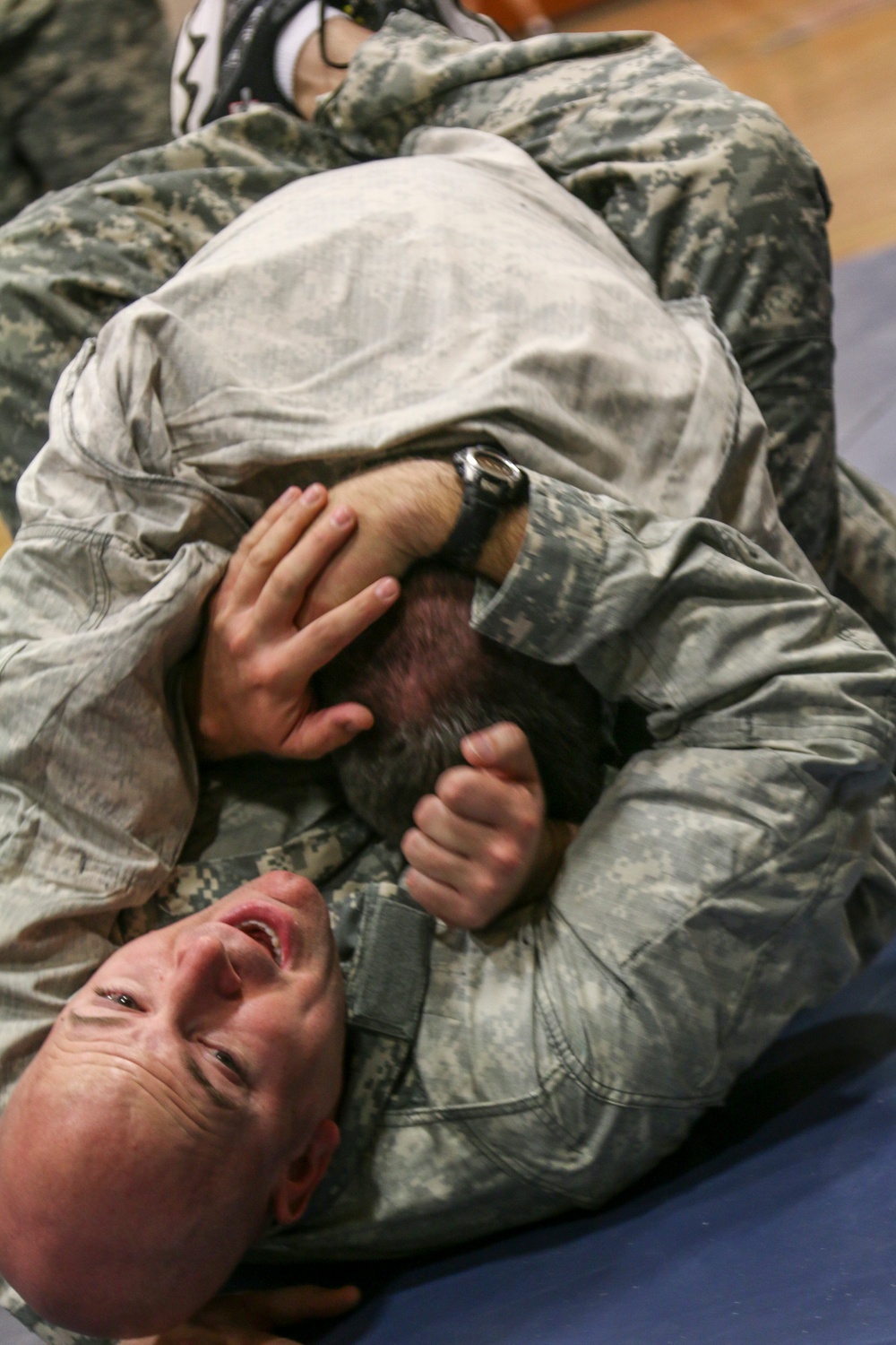 Old Hickory Soldiers conduct combatives training