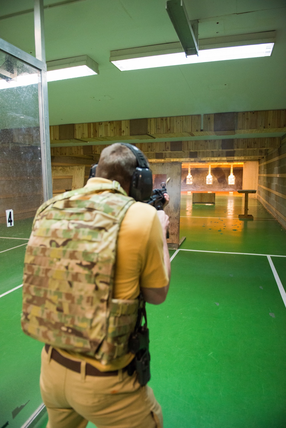 Protective Services range with M11 SIG P228 and HK MP5