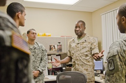 Marines, Soldiers train in postal service together