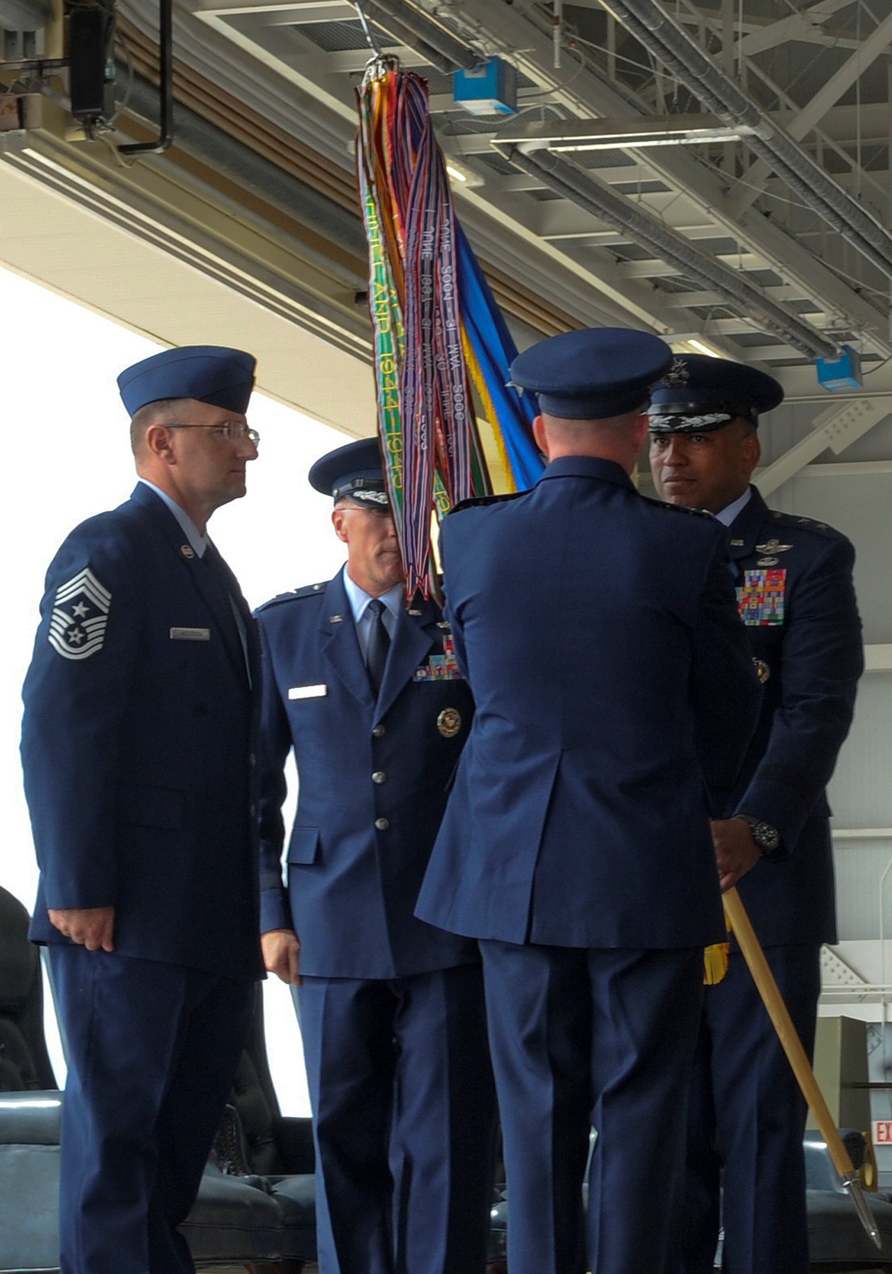8th Air Force change of command