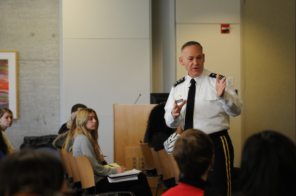 I Corps commander talks global engagement with UW-Tacoma students
