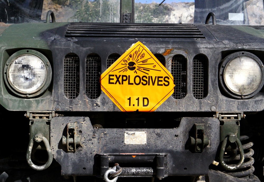 EOD renders safe unexploded ordnance