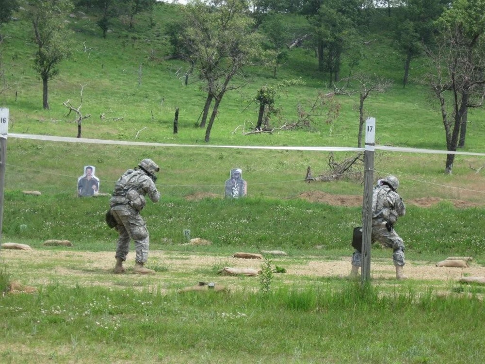 Engineer Soldiers learn close-quarters combat techniques