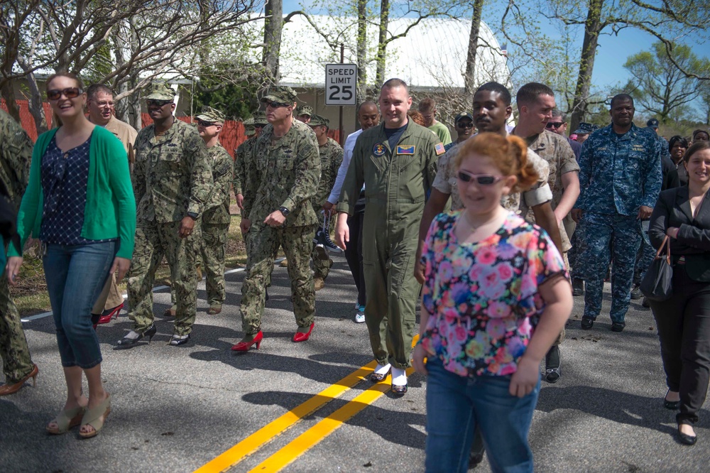 Sexual assault awareness walk