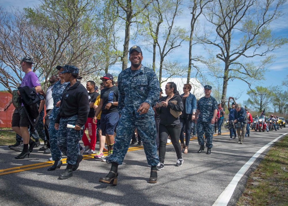 Sexual assault awareness walk