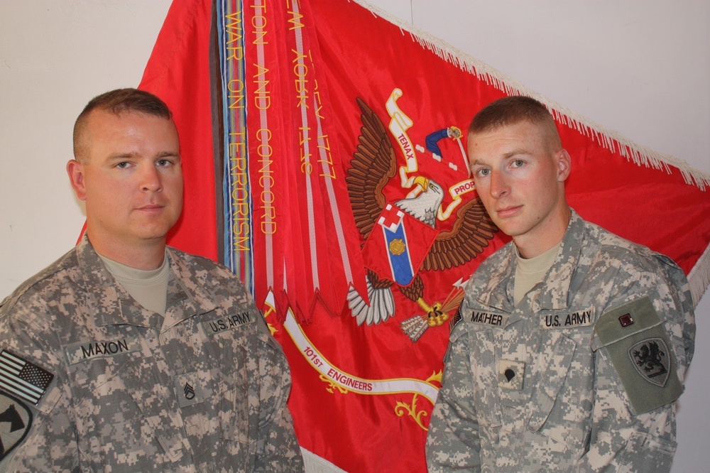 1434th Engineer Company Soldiers receive honors