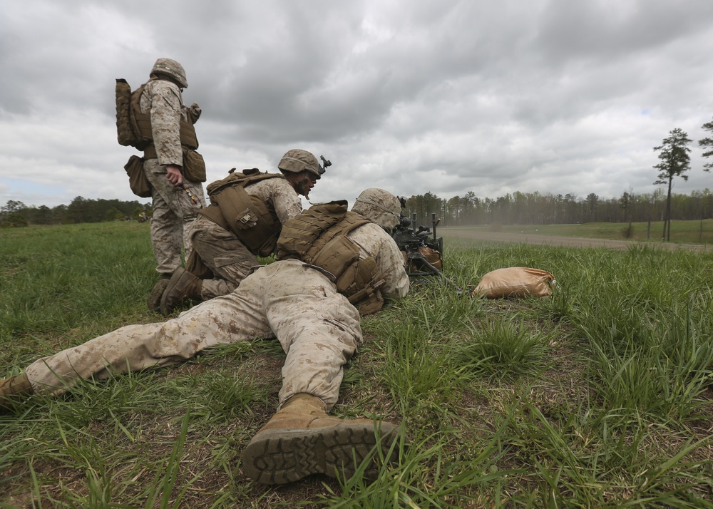 I'm up, they see me, I'm down: Battalion Landing Team 2/6 conducts Infantry Platoon Battle Course