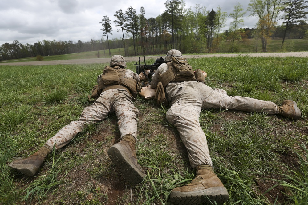 I'm up, they see me, I'm down: Battalion Landing Team 2/6 conducts Infantry Platoon Battle Course