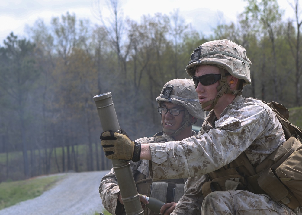 I'm up, they see me, I'm down: Battalion Landing Team 2/6 conducts Infantry Platoon Battle Course