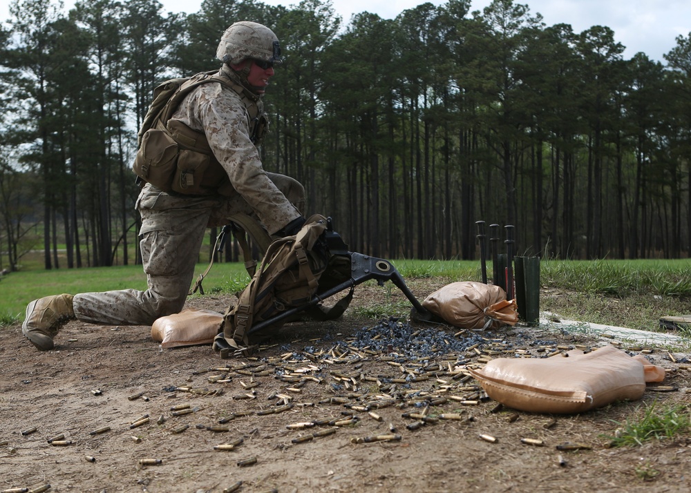 I'm up, they see me, I'm down: Battalion Landing Team 2/6 conducts Infantry Platoon Battle Course