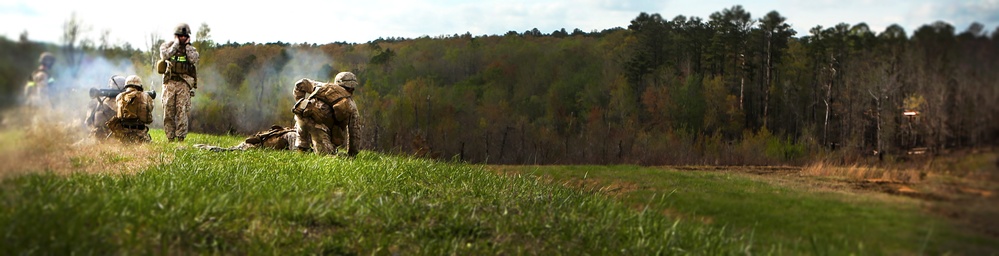 I'm up, they see me, I'm down: Battalion Landing Team 2/6 conducts Infantry Platoon Battle Course