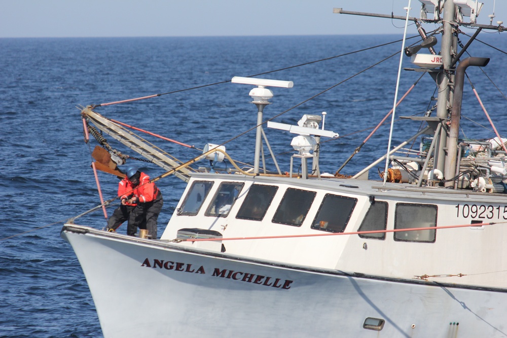 Coast Guard rescues disabled fishing vessel 115 miles out to sea