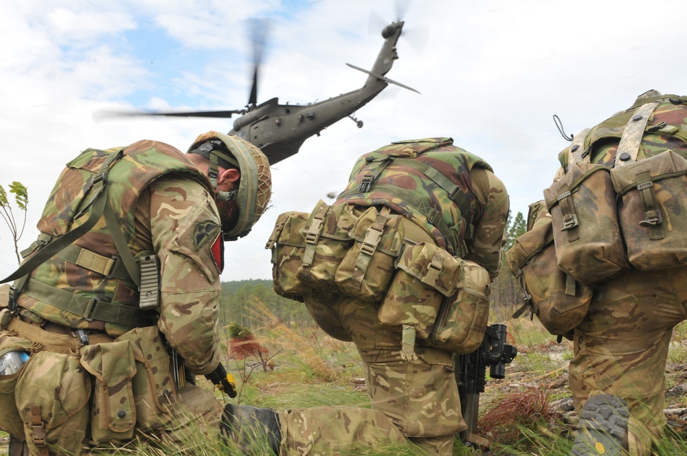 British 16 Air Assault Brigade mission Essential During Combine Joint Operational Access Exercise 15-01