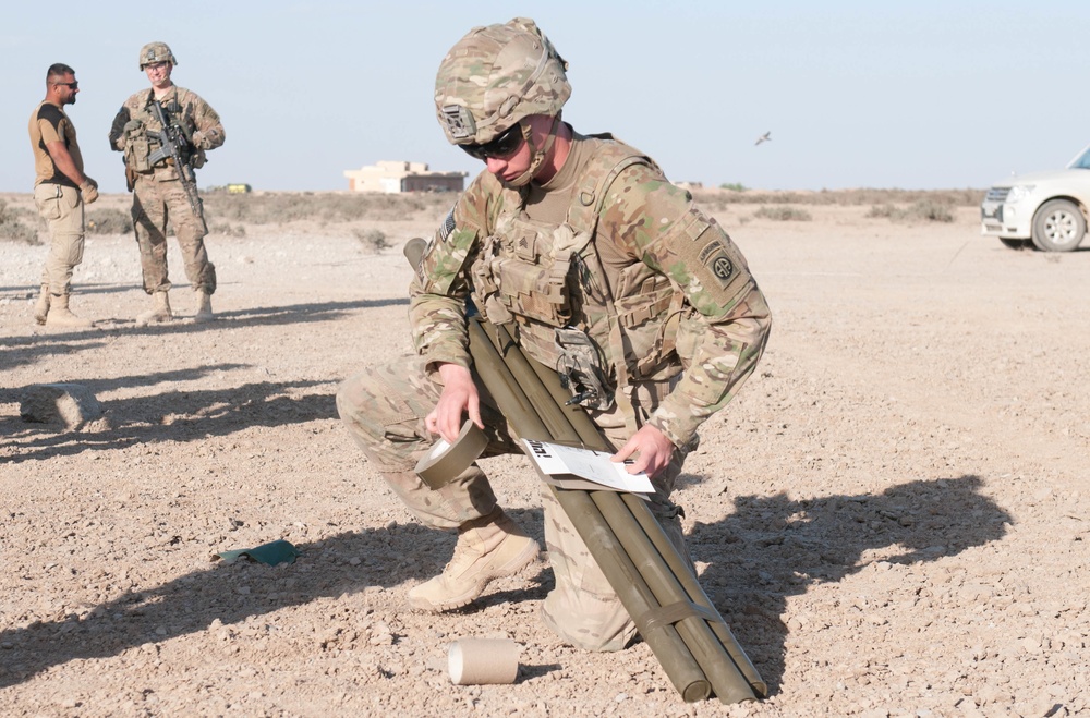 82nd Airborne engineers train Iraqi forces