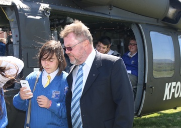 KFOR Soldiers celebrate German school’s 10th year anniversary