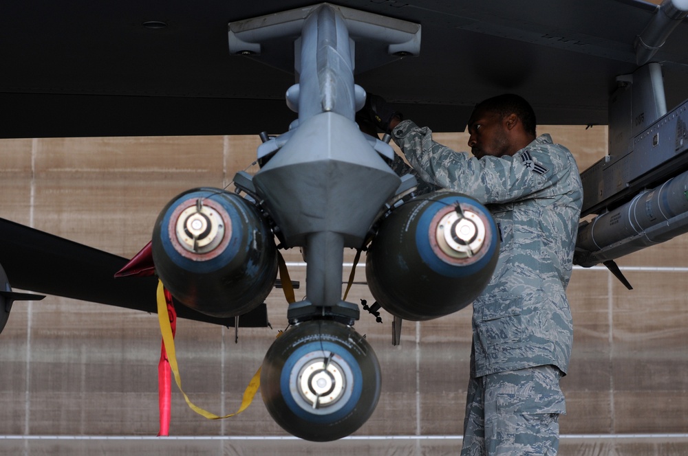 177th Fighter Wing load crew competition